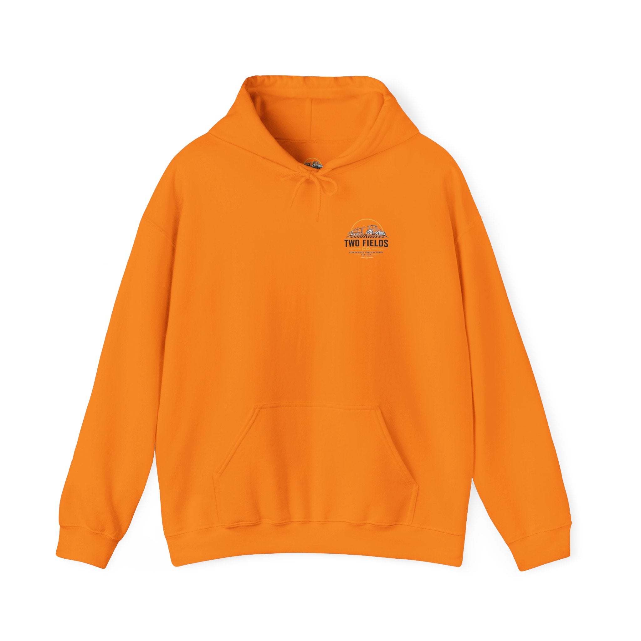Hoodie - "One Nation Under God" Vintage Flag & Cross Hoodie