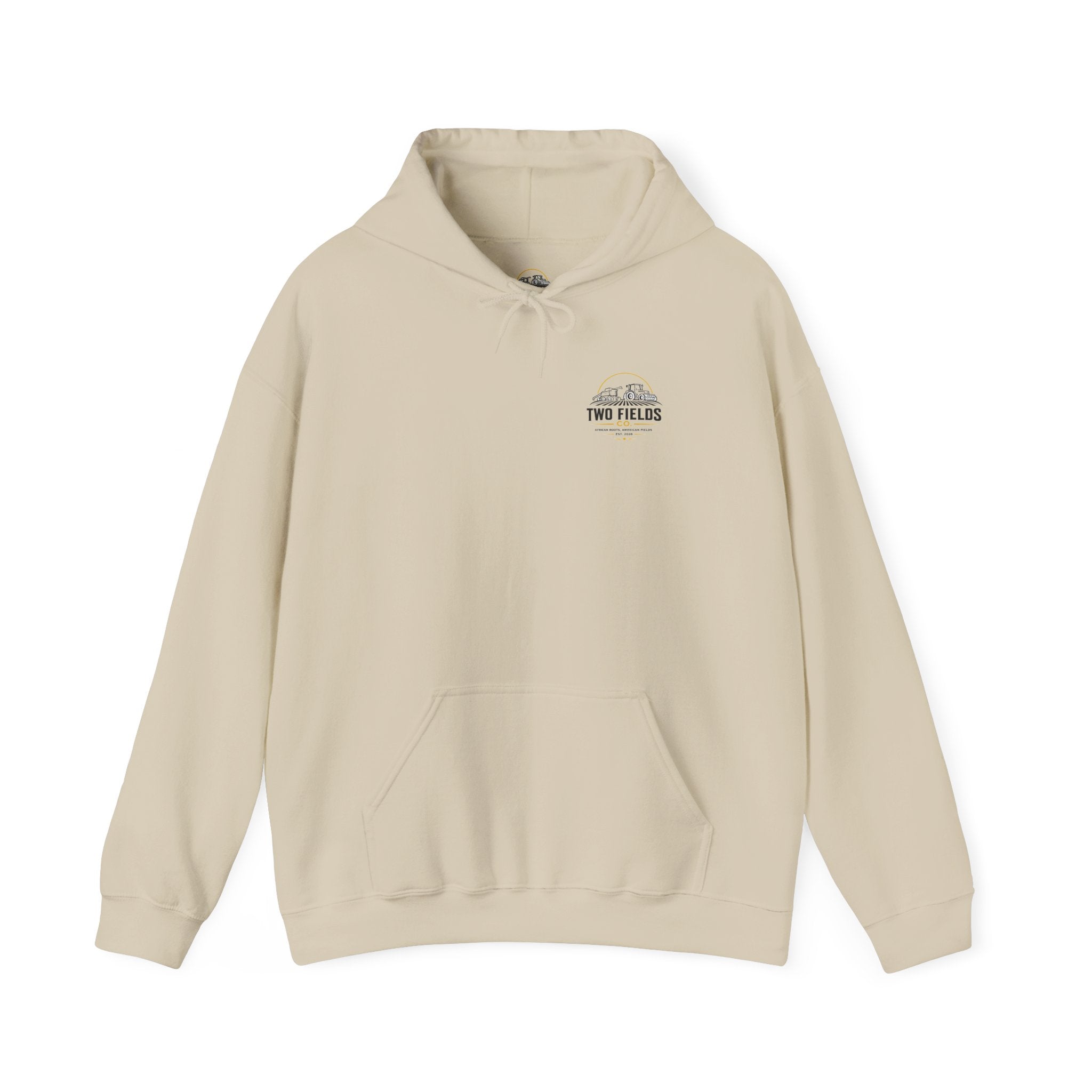 Hoodie - "One Nation Under God" Vintage Flag & Cross Hoodie