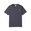 Two Fields tractor T-shirt, dark navy, small chest logo